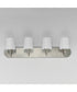 Durham 4-Light Strip Bath Vanity Satin Nickel