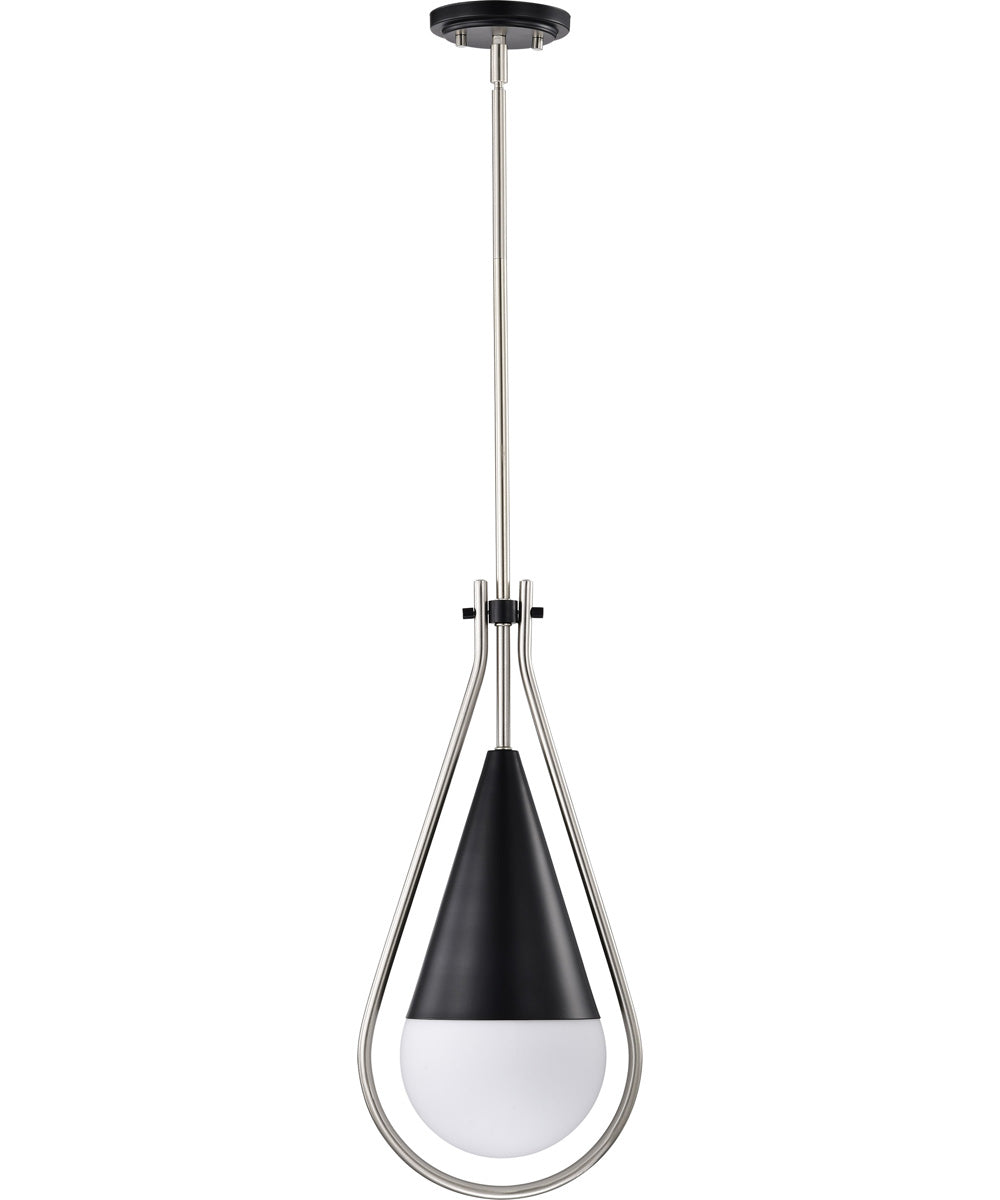 Admiral 1-Light Pendant Matte Black