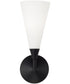 Gatsby 1-Light Sconce Matte Black