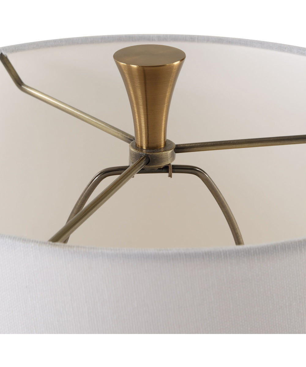 Colette White Stone Table Lamp