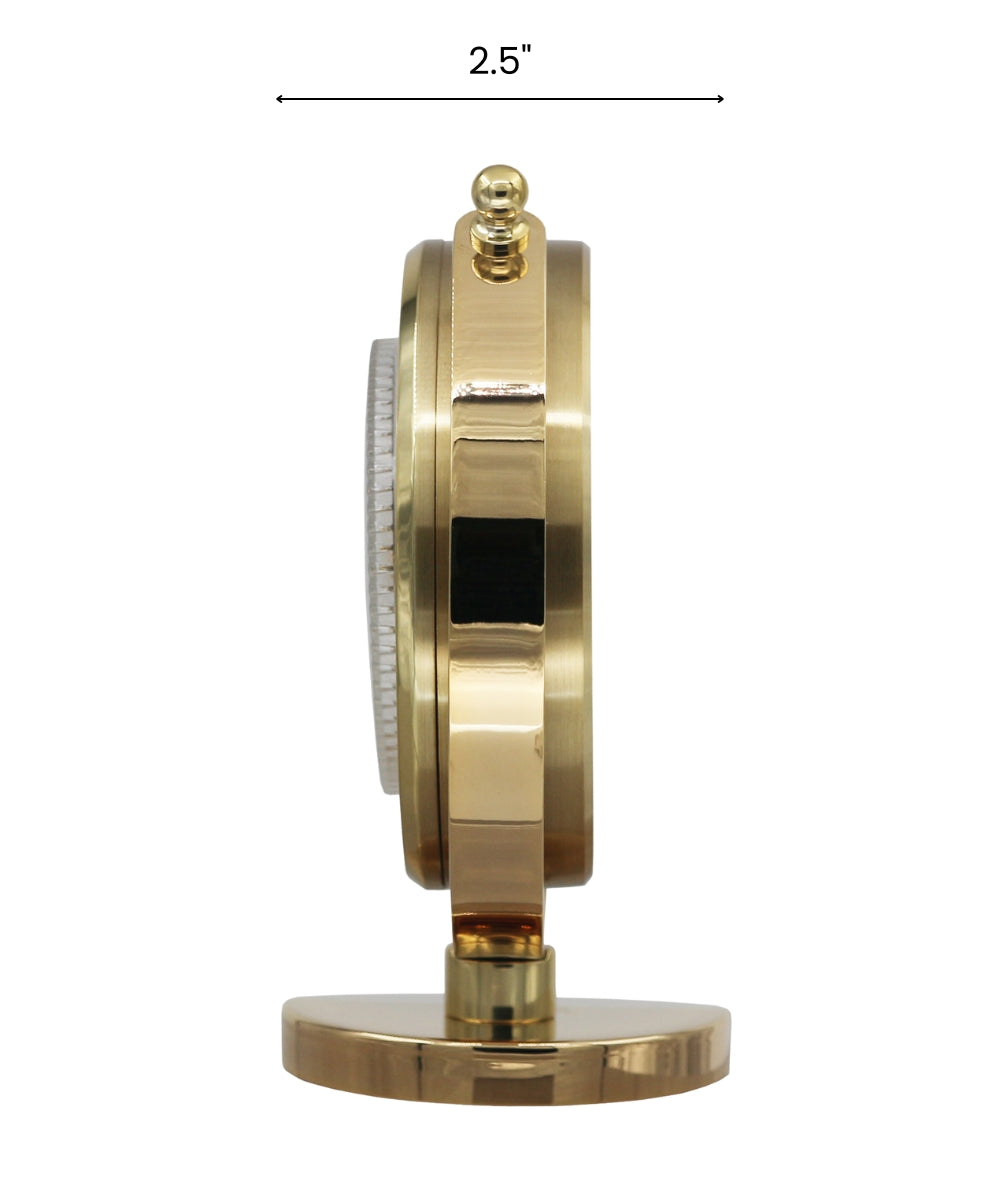 Desk and Table Clock Solid Brass