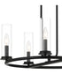 Hudson Heights 5 Light Chandelier Matte Black