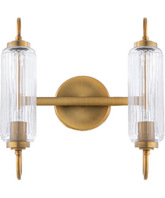 Whitmire 2-light Bath Vanity Light Brushed Brass