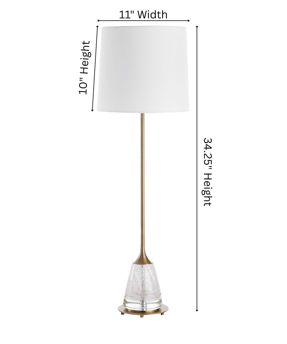 Alistair Brass Buffet Lamp