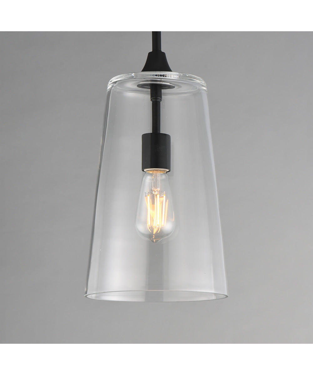 Hudson Single Pendant Black