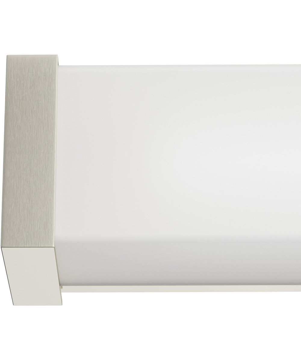 Phase 6.1 36 in. 5CCT Integrated LED Linear Vanity Light Brushed Nickel