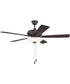 Eos 3 Light Bowl 3-Light Fan Classic Bronze