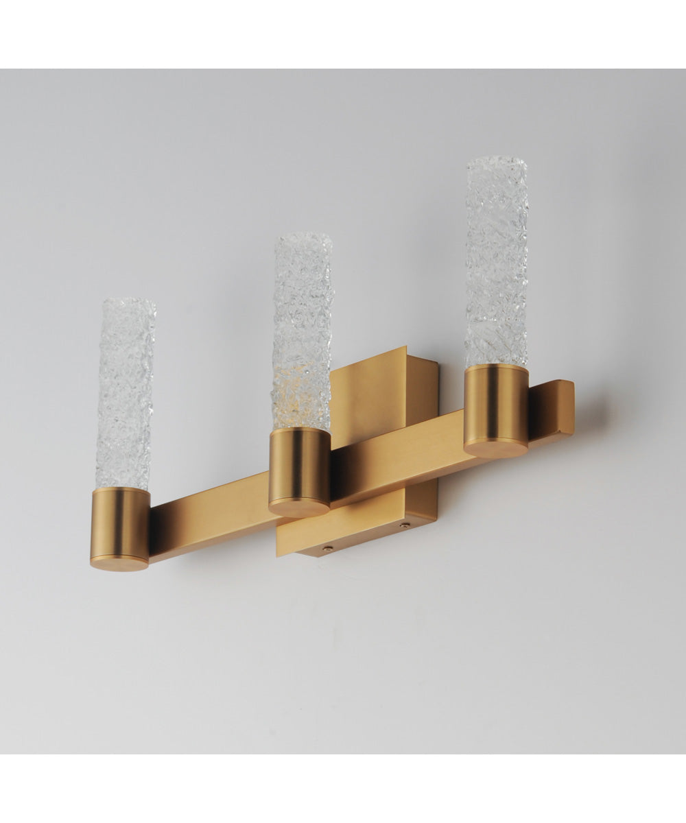 Duchess 3-Light Wall Sconce Natural Aged Brass