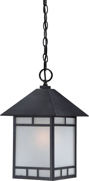10"W Drexel 1-Light Outdoor Stone Black