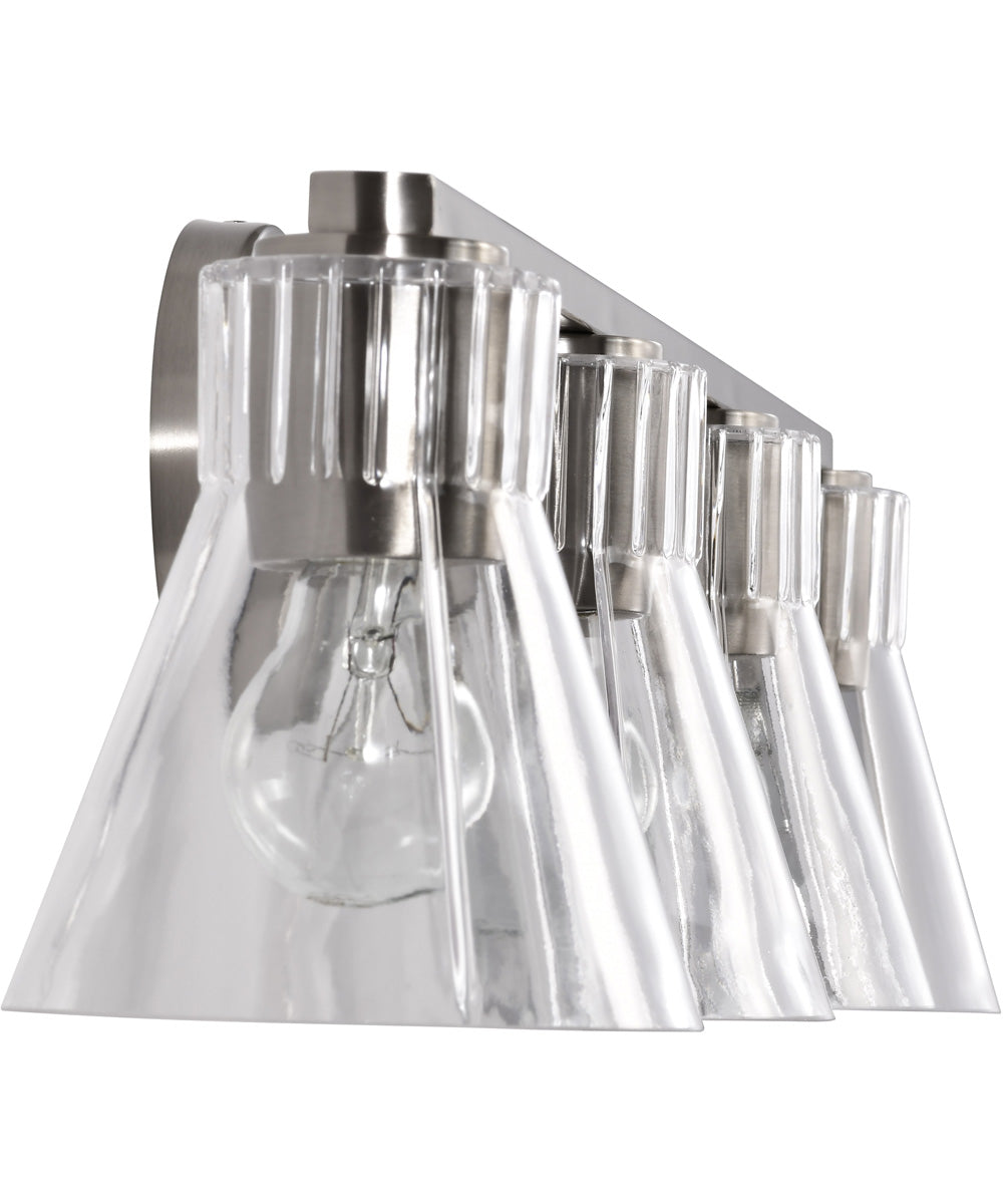 Gianna 4-Light Vanity & Wall Brushed Nickel