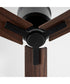 Osprey Patio Ceiling Fan Matte Black