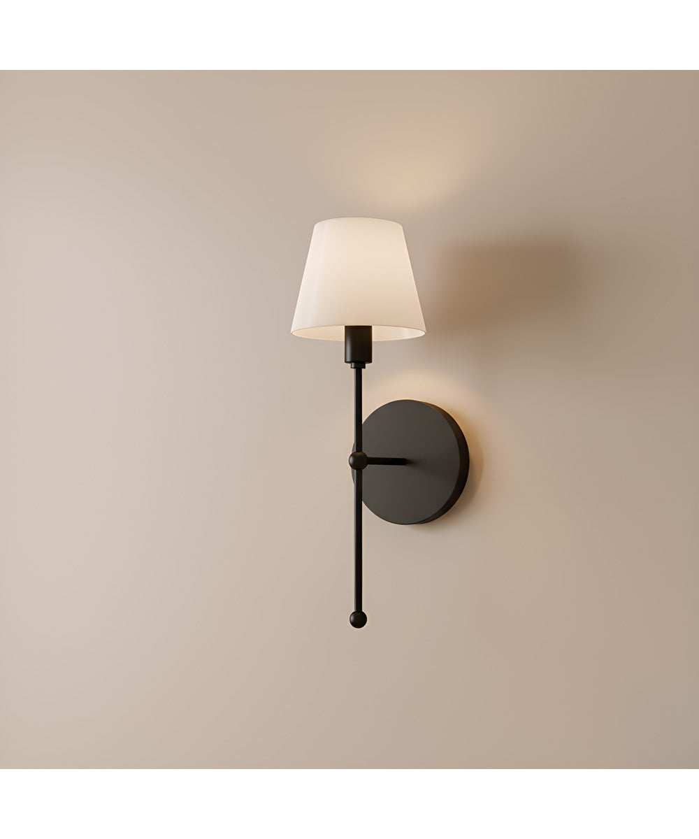 Irena 1-light Wall Sconce Matte Black