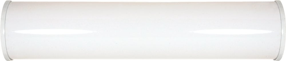 25"W Crispo 1-Light LED Vanity & Wall White