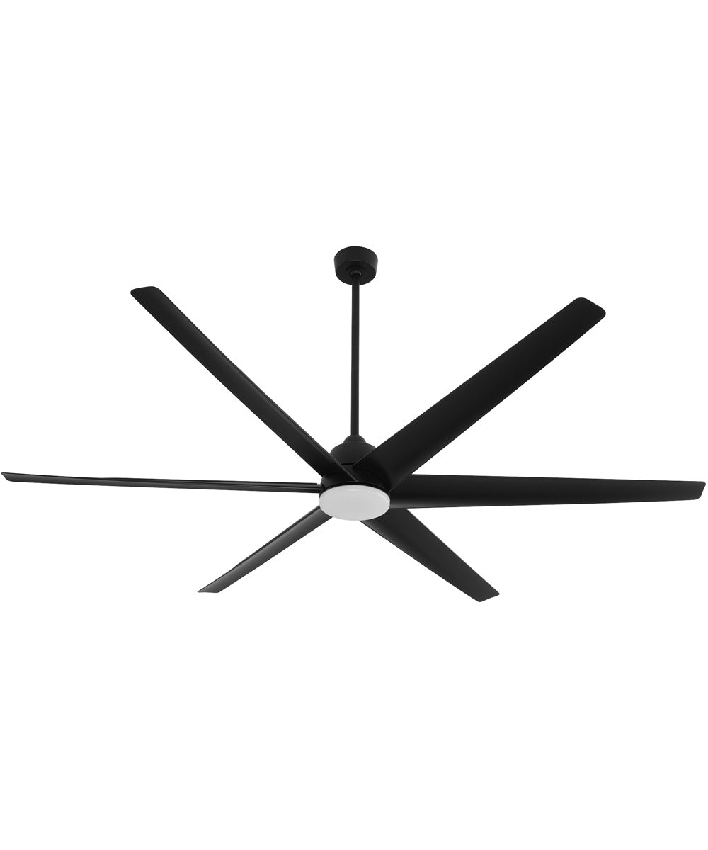 84" Spree Patio Ceiling Fan Matte Black