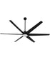 84" Spree Patio Ceiling Fan Matte Black