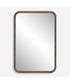 22x32" Wall Mirror in Antique Gold Textured