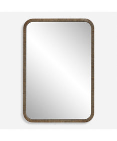 22x32" Wall Mirror in Antique Gold Textured