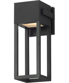 Strand VX 14 inch Outdoor LED Wall Sconce Black