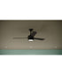Axion II 52 in. 3-Blade Modern LED Ceiling Fan Matte Black
