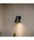 Mik Medium Outdoor Wall Light Matte Black