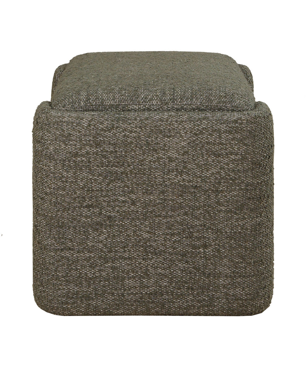 Angus Green Boucle Small Bench