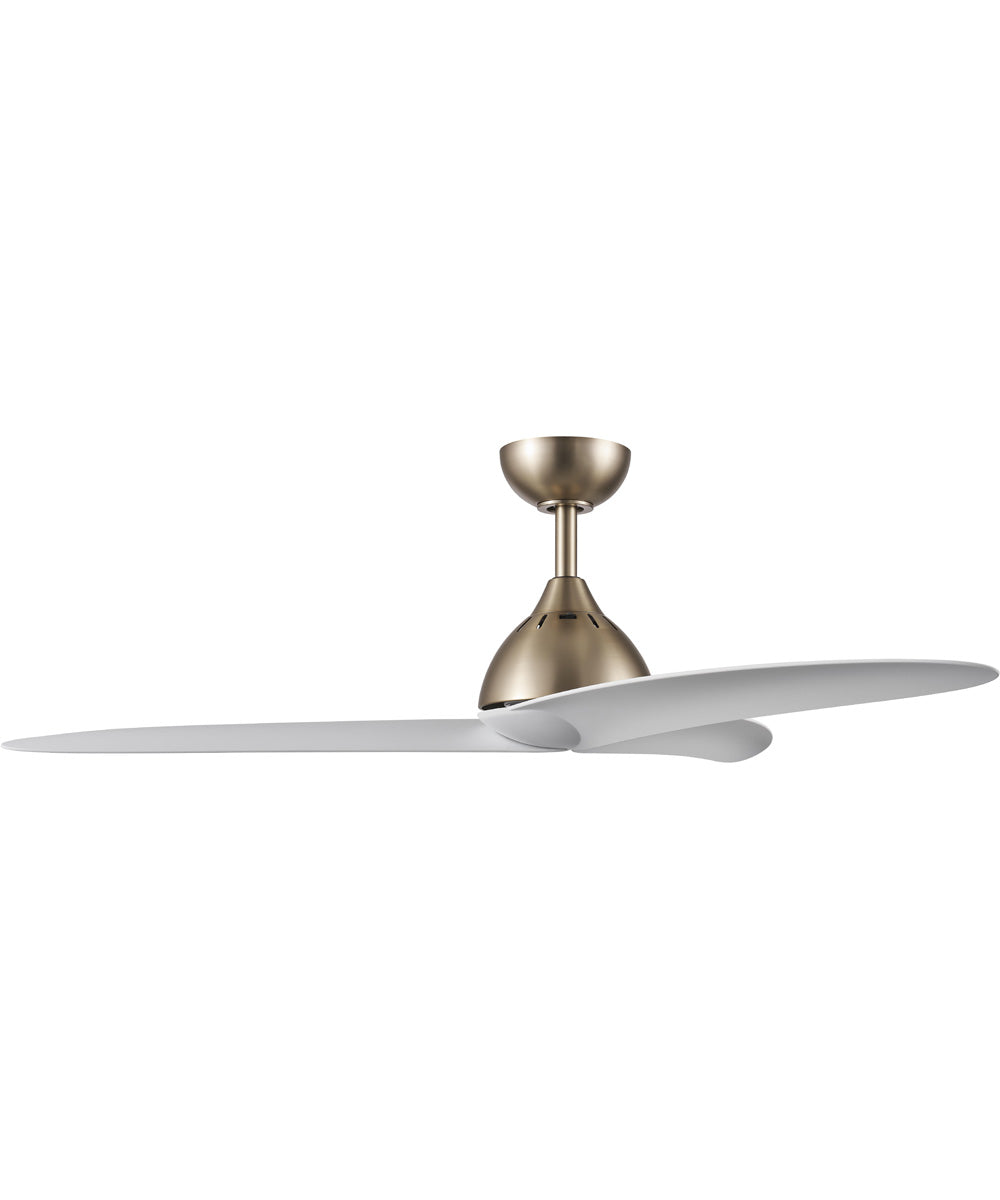 Nirra 52-in. 3-Blade Modern Ceiling Fan Champagne Bronze