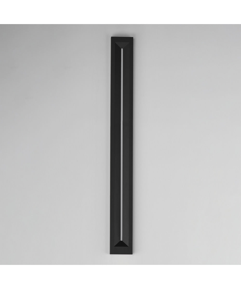 Fosso 47 inch LED Outdoor Wall Sconce - 5cct Black