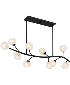 Walker 10-light Island Light Matte Black
