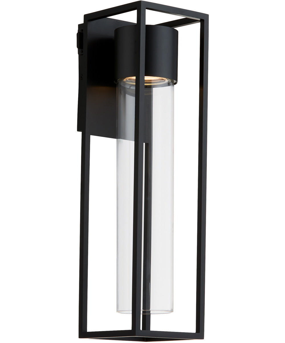 Delgado Outdoor Wall Lantern Wall Mount Light Fixture Matte Black