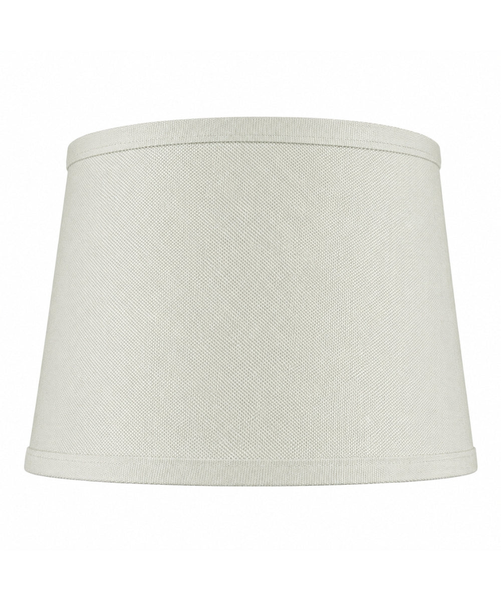 Hardback Premiere Shallow Drum Lamp Shade 10x12x8 Light Oatmeal