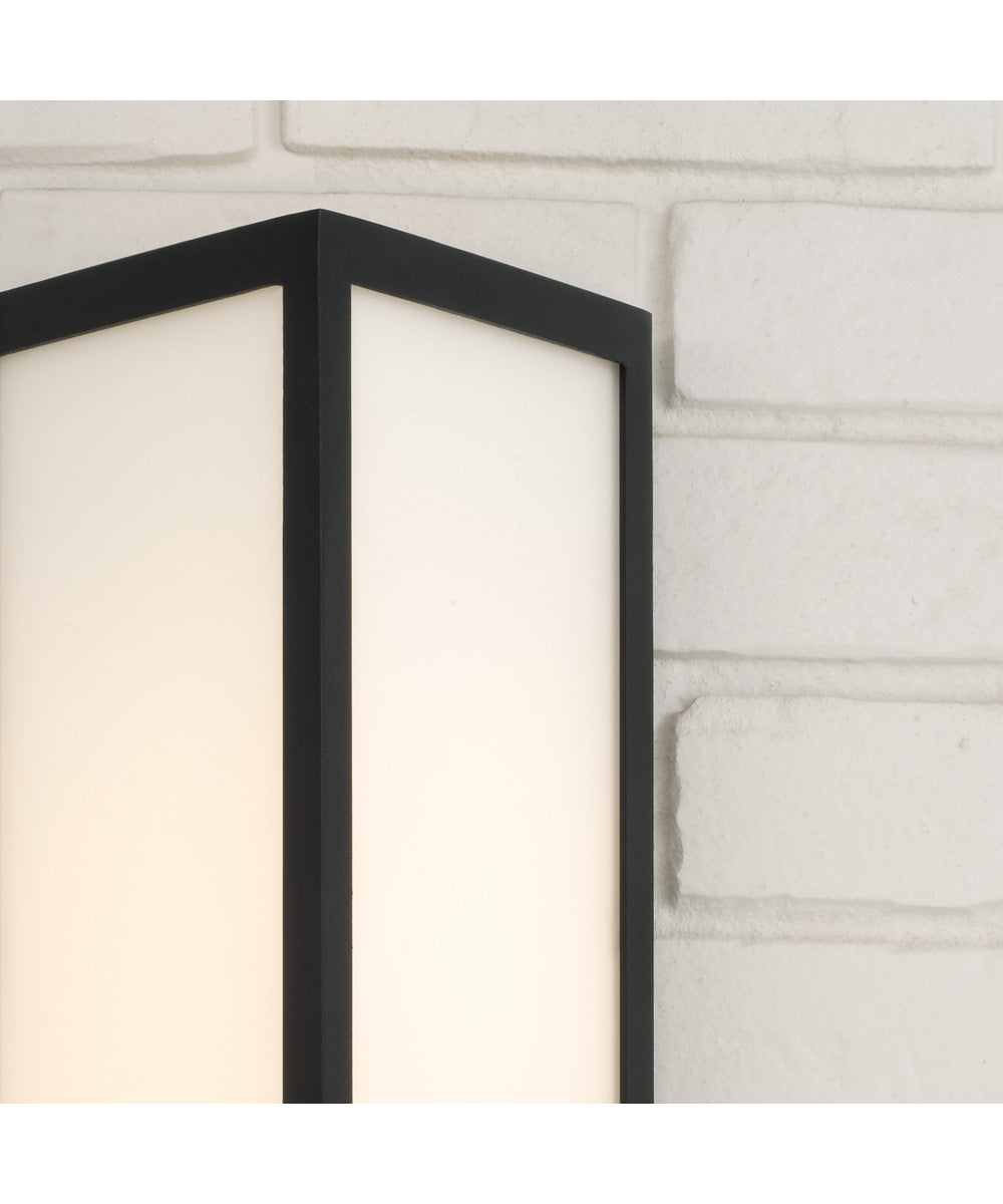 Irvin 3-Light Outdoor Wall-Lantern Black
