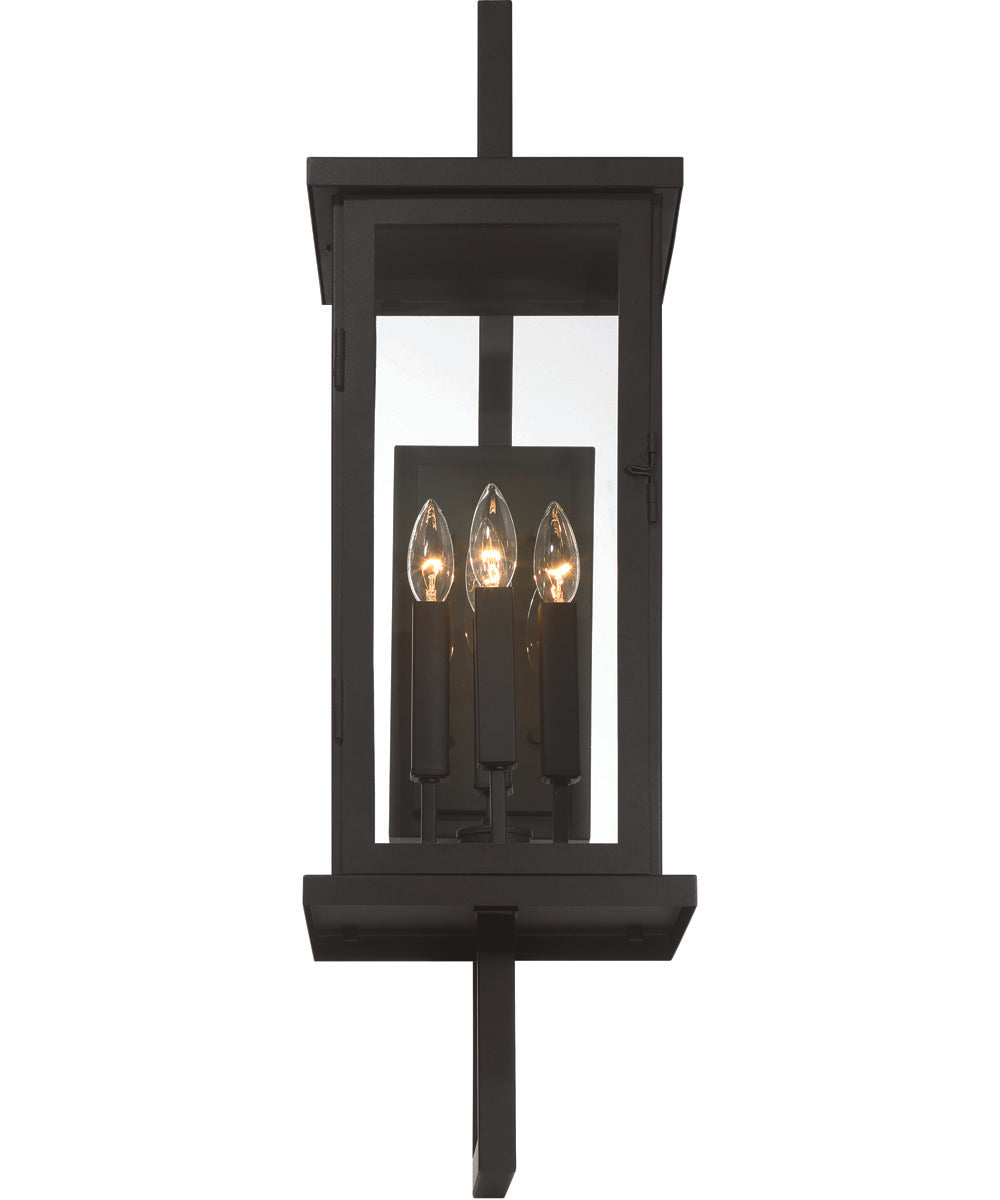 Jordan 4-Light Outdoor Lighting Textured Black