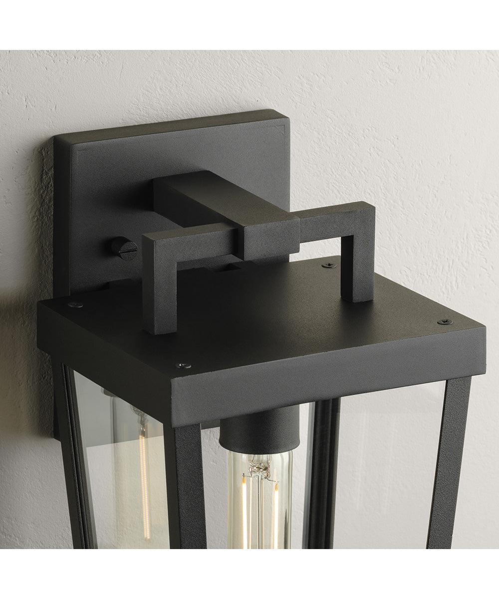Tryon 1-Light Small Outdoor Wall Lantern Black