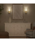 Mack 1-Light Wall Sconce with Layered Glass Shade Brushed Gold