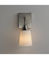 Hudson 1-Light Sconce Satin Nickel