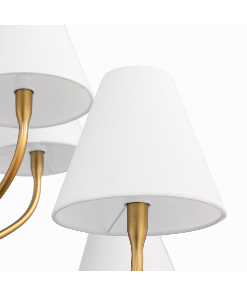 Sophia Chandelier Brushed Brass