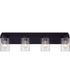 Hendrix 4-Light Lighting Flat Black