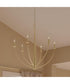 Jheni 6-Light Chandelier Brushed Gold