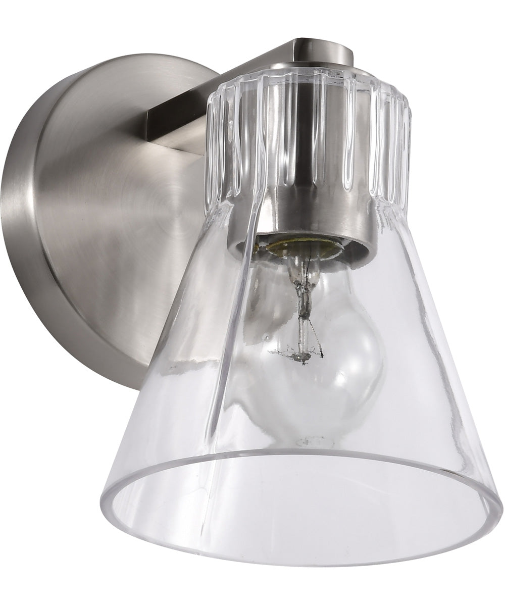 Gianna 1-Light Vanity & Wall Brushed Nickel