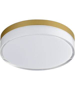 Edge 7 inch LED Flush Mount Satin Nickel