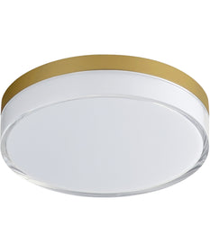 Edge 7 inch LED Flush Mount Satin Nickel