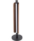 Cameron 1-Light Lighting Flat Black/Walnut