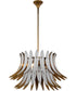Aldridge Pendant Brushed Brass|Studio White