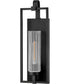 Stassi 1-Light Medium Wall Mount Lantern in Black