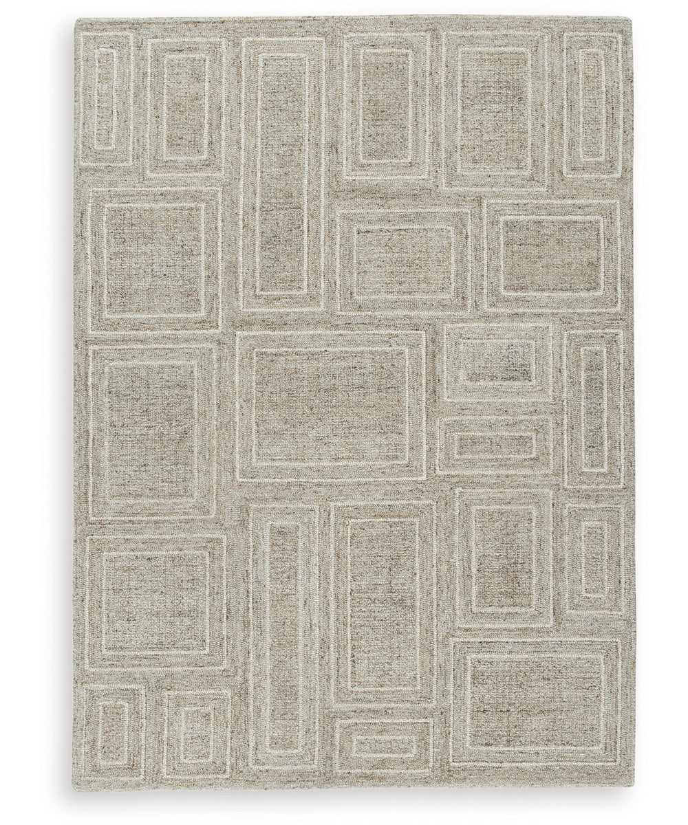 Brickburgh Medium Rug Gray/Ivory/Honey