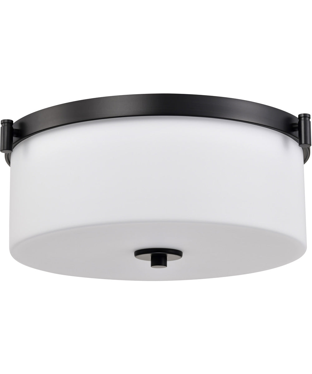 Liam 3-Light Close-to-Ceiling Matte Black