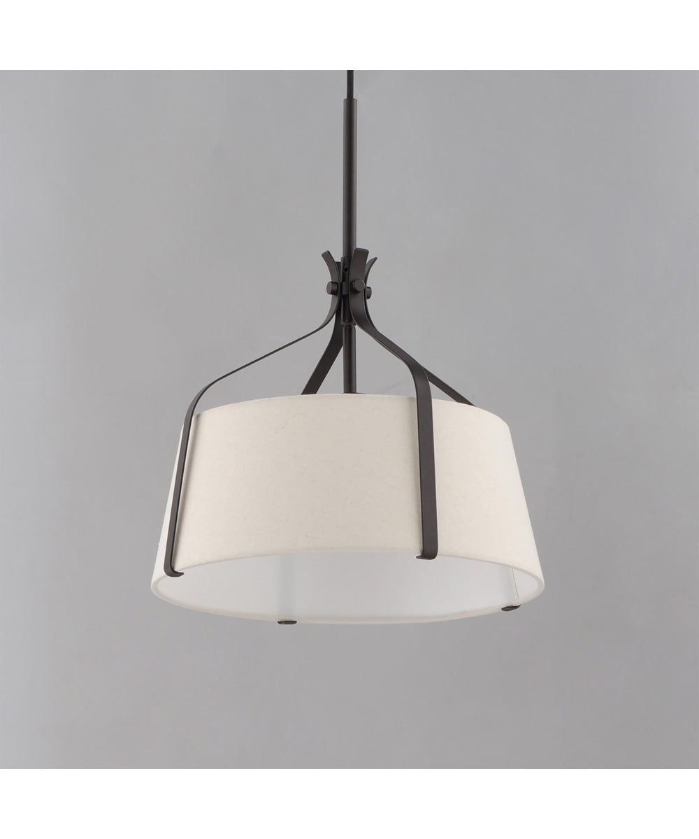 Bandera 14 inch 1-Light Pendant Dark Bronze