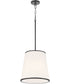 Marlon 3-light Pendant Matte Black