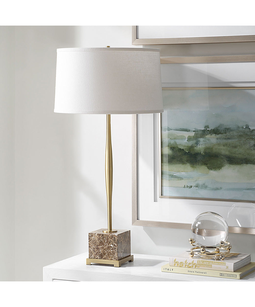 Booker Thin Brass Table Lamp