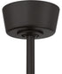 Rhett 52" 4-Blade Indoor/Outdoor Ceiling Fan Damp Rated 1-Light Fan Flat Black